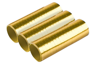 Serpentyna foliowa złota 3szt