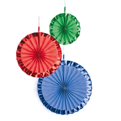 Dekoracje ozdobny wachlarz x 3