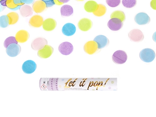 Tuba strzelająca, kolorowe kółeczka