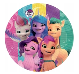 Talerzyki My Little Pony Kucyki 23 cm 8 szt.