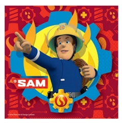 SERWETKI  apos;STRAŻAK SAM apos; 33X33 CM 20 SZT