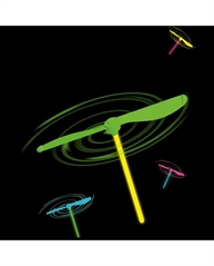 Świecące w ciemności latające śmigło