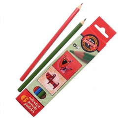 Kredki ołówkowe 6kol. Kohinoor