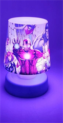 Lampka nocna dla dzieci Avengers Marvel zmieniająca kolory
