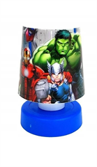 Lampka nocna dla dzieci Avengers Marvel zmieniająca kolory