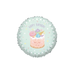 Balon tort urodzinowy 43cm