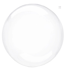 Balon foliowy przezroczysty 25cm