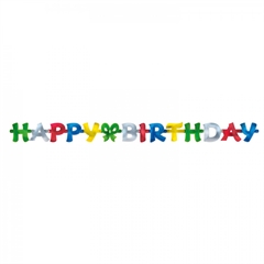 Łańcuch dekoracyjny Happy Birthday