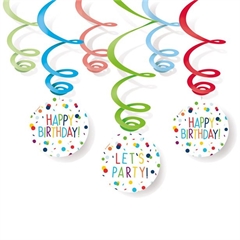 Wiszące dekoracje x 6