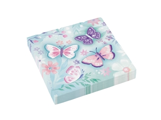 Serwetki papierowe Motylki 33x33 cm, 16 szt