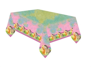 Obrus urodzinowy Koniki - 120 x 180 cm