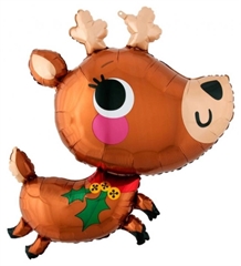 Balon foliowy Renifer 76cm