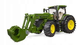 S.CENA Ciągnik John Deere 7R z ładowa