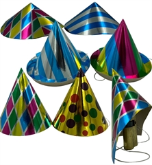 Czapka urodzinowa mix kolorów ZM CENĘ