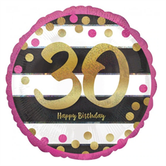Balon foliowy   30 urodziny