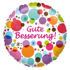 Balon foliowy Gute Besserung 43cm
