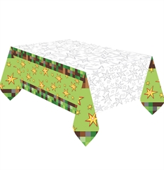 Obrus papierowy w gwiazdki