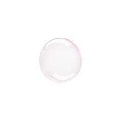 Balon foliowy przezroczysty okrągły 40cm