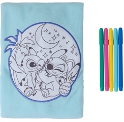 Disney lilo i stitch bluzka dziecięca do malowania polarowa cienka 98-104cm