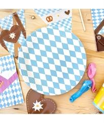 Talerzyki papierowe x 8