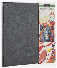 Malowanie po numerach Lew