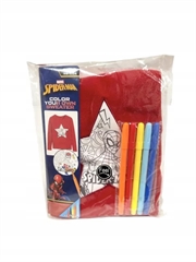 Pokoloruj swoją własną bluzę Spider-man 98-104 +markery do tkanin