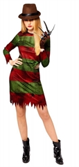 Kostium Freddy Krueger dla kobiety