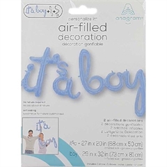 Dekoracja dmuchana It apos;s a boy 68x50cm + 73x81cm