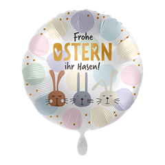 Balon foliowy Frohe Ostern Wielkanoc 43cm