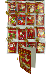 Bileciki do prezentów mix wzorów AL-603