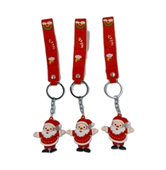 Brelok Mikołaje pak.po 12szt z gumka/945359