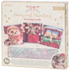 S.CENA ART XMASS malowanie diamentami kartki