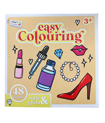 Kolorowanka Craft Sensations DUŻE RYSUNKI MODA