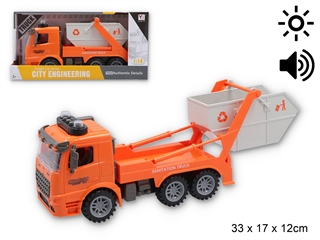 AUTO ŚMIECIARKA (ŚWIATŁO,DŹWIĘK) G122217