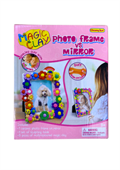 Ramka na zdjęcia kreatywna z ciastoliną