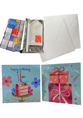 Malowanie diamentami kartka