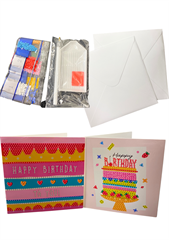 Malowanie diamentami kartka