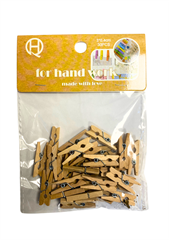 Drewniane klamerki 30szt 55238