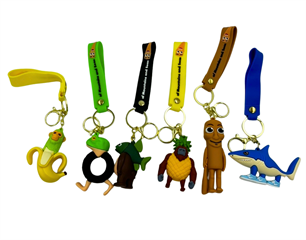 S.CENA Brelok gumowy brainrot z opaską duży