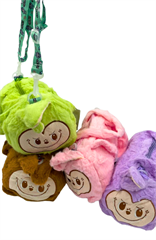 S.CENA Torebeczka na ramię lub do ręki pluszowa Labu