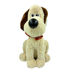 PROM Maskotka pluszowa piesek siedzącyokoło50cm LY-019