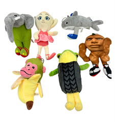 S.CENA Brelok pluszowy BRAIN 14cm