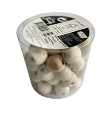 S.CENA Koraliki drewniane jasne duże Grafix