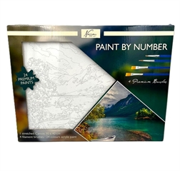 S.CENA Malowanie wg numerów 30x40