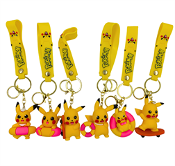 Brelok gumowy duży żółty stworek z opaską 24szt w paczce