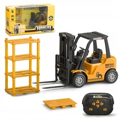 Wózek widłowy, wymiary 20x14x8cm, jazda przód-tył, lewo-prawo, w zesta