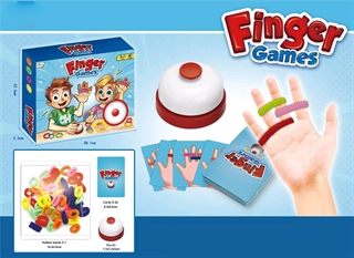 Gra zręcznościowa układanie gumek, w zestawie 24 karty, dzwonek, 60 k