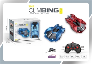 Pojazd wspinające się po ścianie, światła LED,jazda przód/tył,lewo/pra