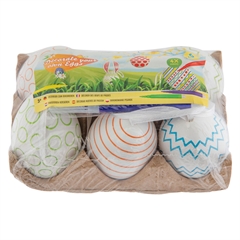 Kolorowanie pisanek markerami, 6 szt.