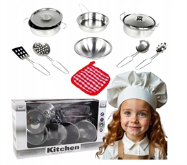 ZESTAW METALOWYCH GARNKÓW 13 EL 12 SZT/K (aw25)